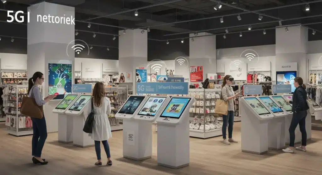 5G Impact on Retail Tech: 2025 US Strategies for In-Store Connectivity
