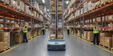 Autonomous mobile robots streamlining operations in a large US retail warehouse