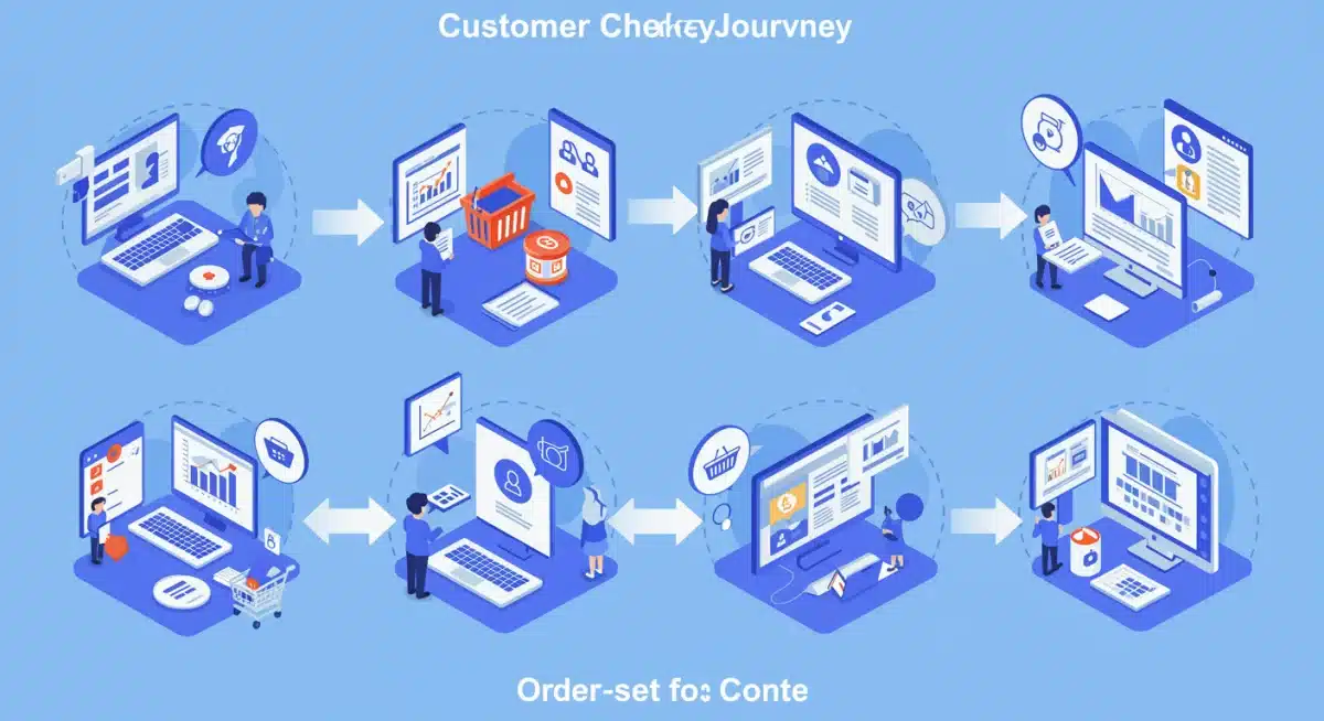 Customer Journey Streamlined Checkout Stages