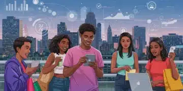 Gen Z consumers influencing US sales trends with smartphones and diverse products.