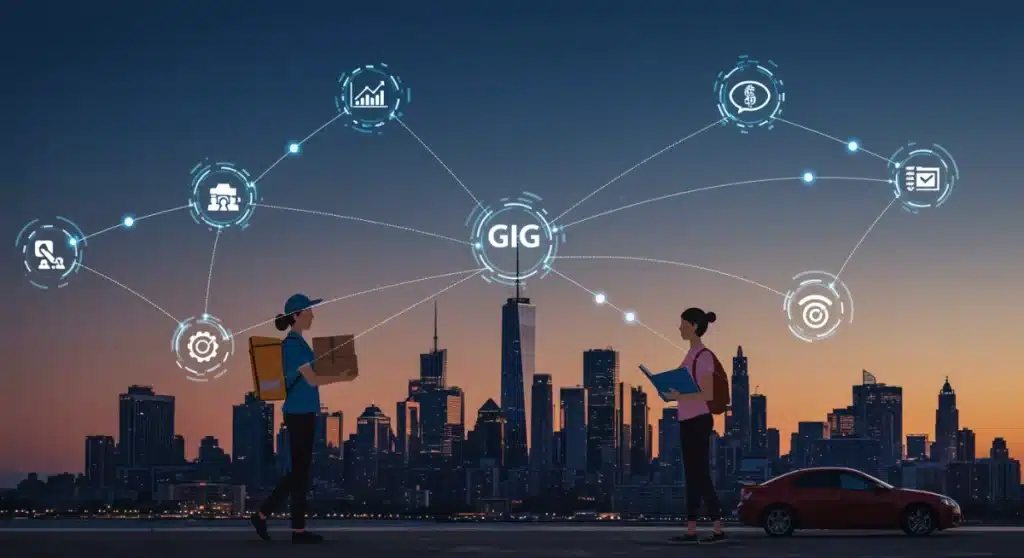 Gig Economy’s Impact: US Commerce Trends Early 2025