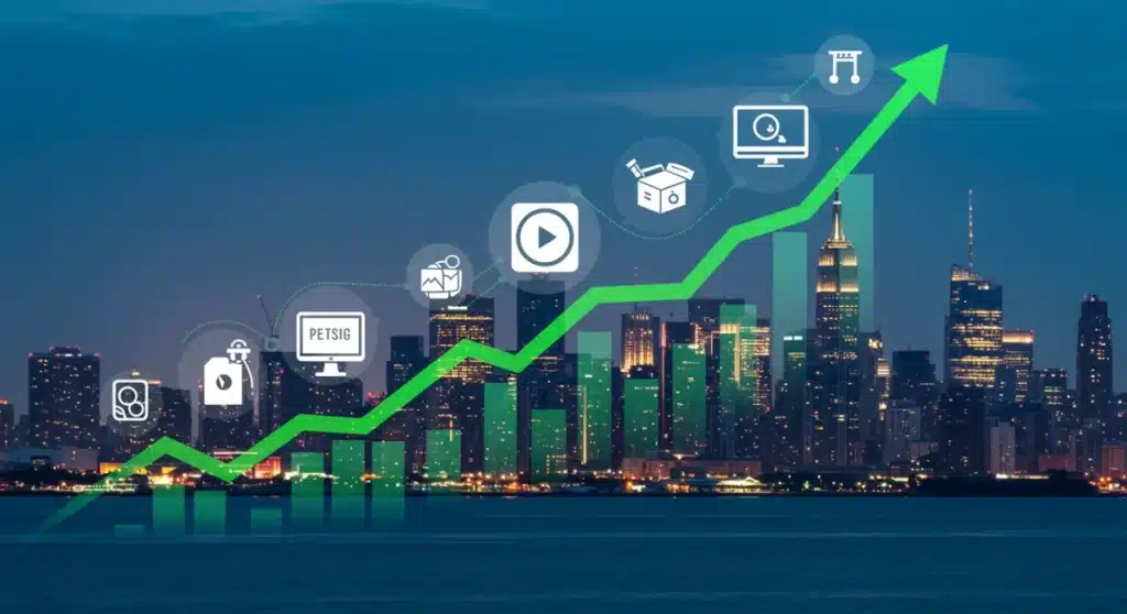 Subscription Economy Boom: US Sales Trends 15% Growth