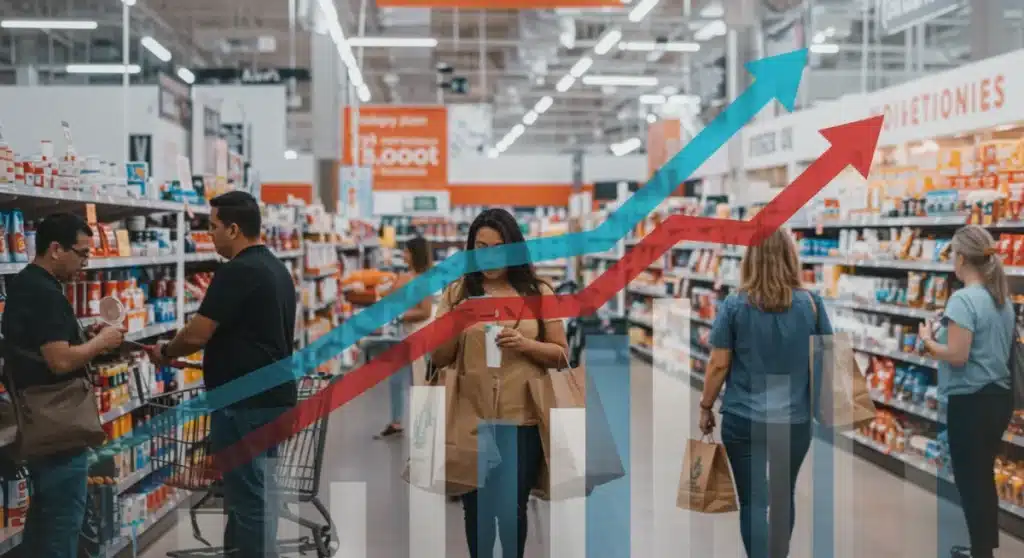 Navigating Inflation: US Consumer Spending Habits & Sales Adaptations for 2025